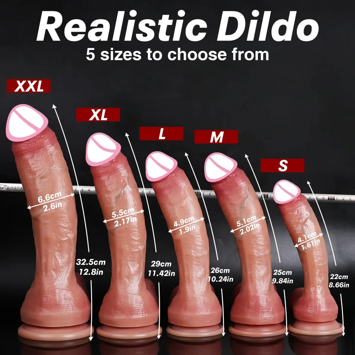 Realistic Dildo Penis Soft Double Silicone Dildos Vaginal and Anal Masturbator Big Dick For Woman Masturbation Adult Sex Toy 18+