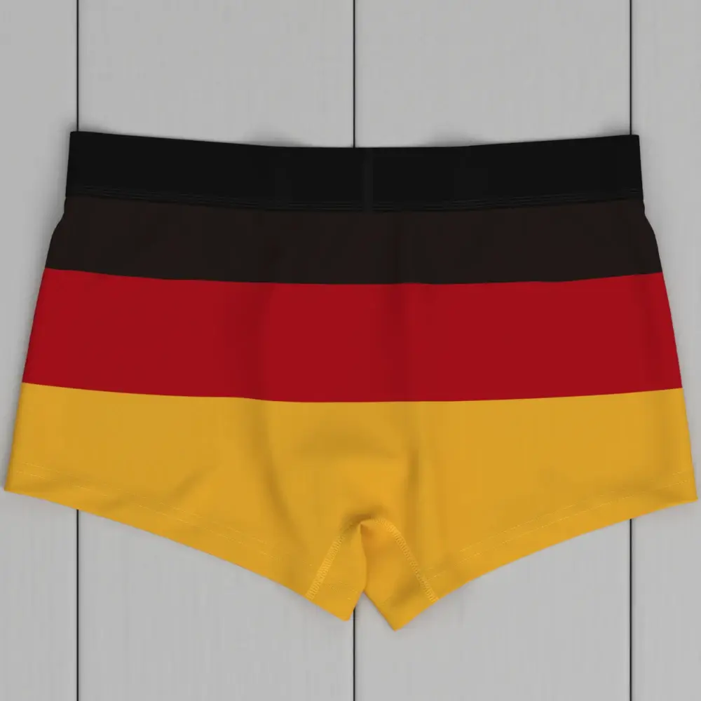 Men's Sexy National Flag Boxer Briefs Underwear New Coming Comfortable Waistband Breathable Fabric