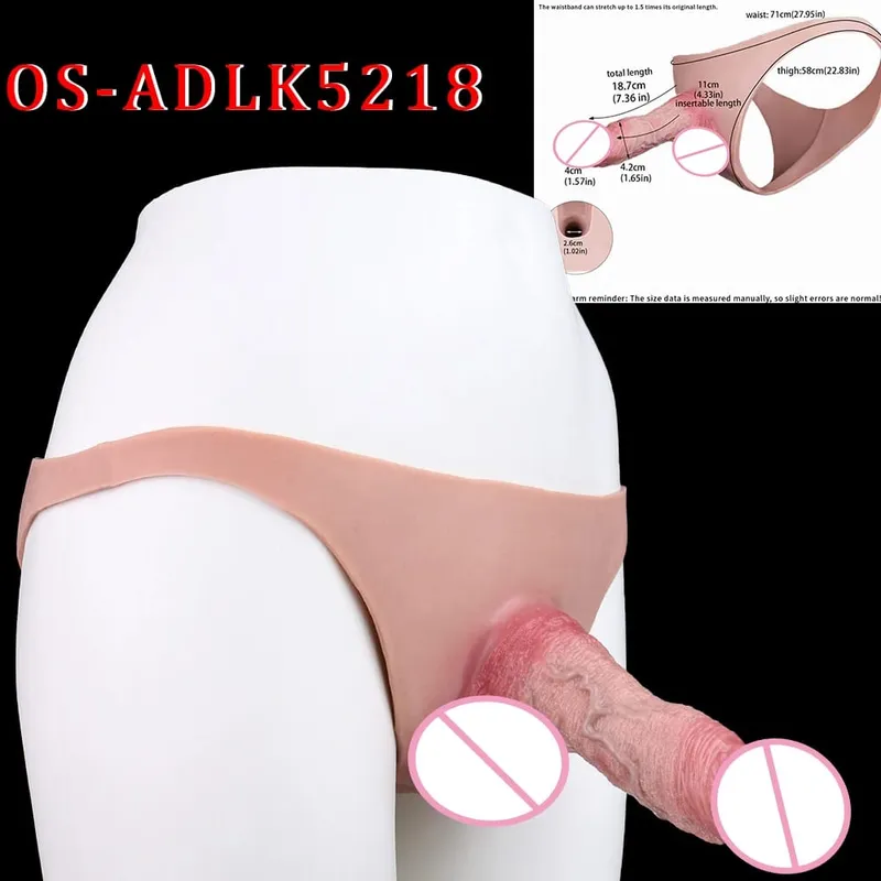 Cao Cấp Thực Tế Dương Vật Tay насадка на член Dây Đeo Rỗng Dương Vật Giả Quần Lót Silicone Dick Mở Rộng Đồ Chơi Tình Dục Cho Nam