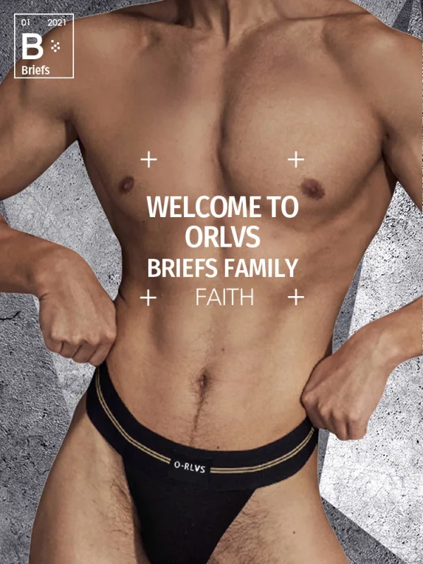 Mga Brief Panlalaking Seamless Hip Design Mens Underwaer Super Large Wide 5cm Elastic Band Independent Codpiece Boy Short Pants