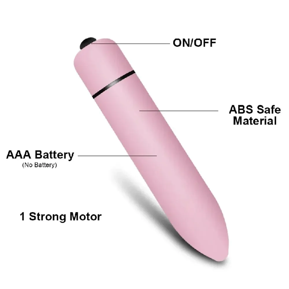 Mini Bullet Vibrator for Women Masturbation 10 Speeds Vibration G Spot Clitoris Anal Stimulator Vagina Massager Adult Sex Toys