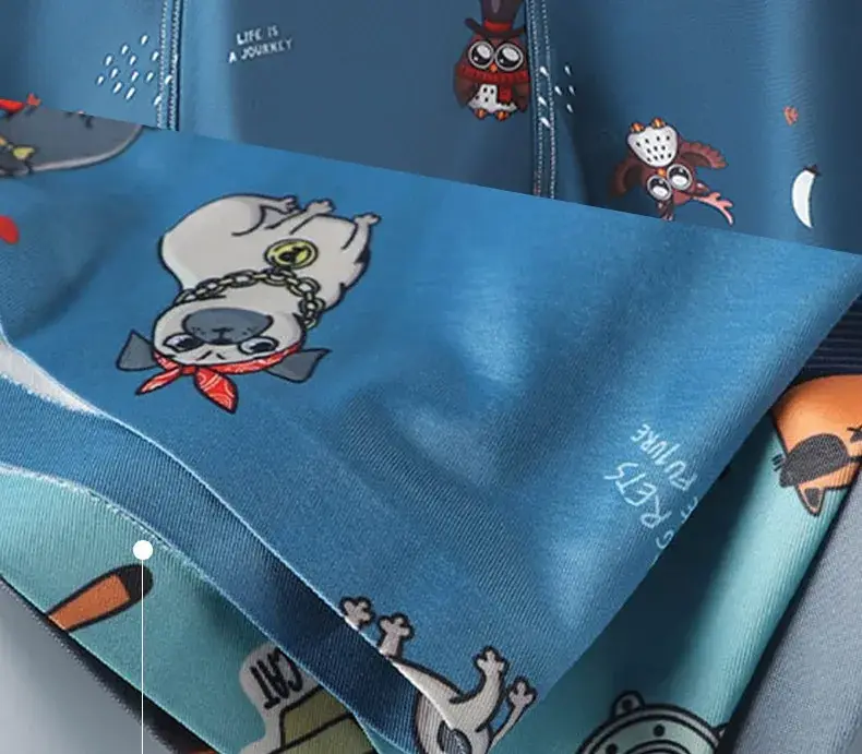 MiiOW 4Pcs Animal Print Boxershorts Cotton Underpants Sexy Men Underwear Boxers Shorts Breathable Plus Boxer Soft Male Panties