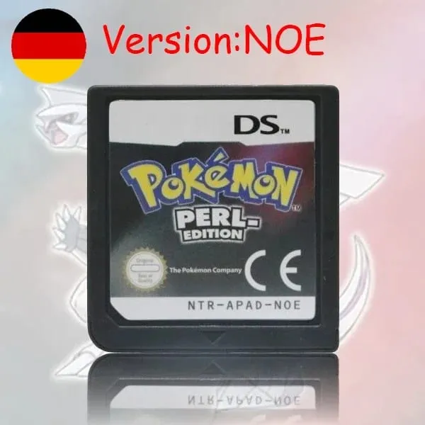 Pokemon Series DS Game Cartridge Diamond Platinum Pearl HeartGold SoulSilver Black White Multilingual for NDS/2DS