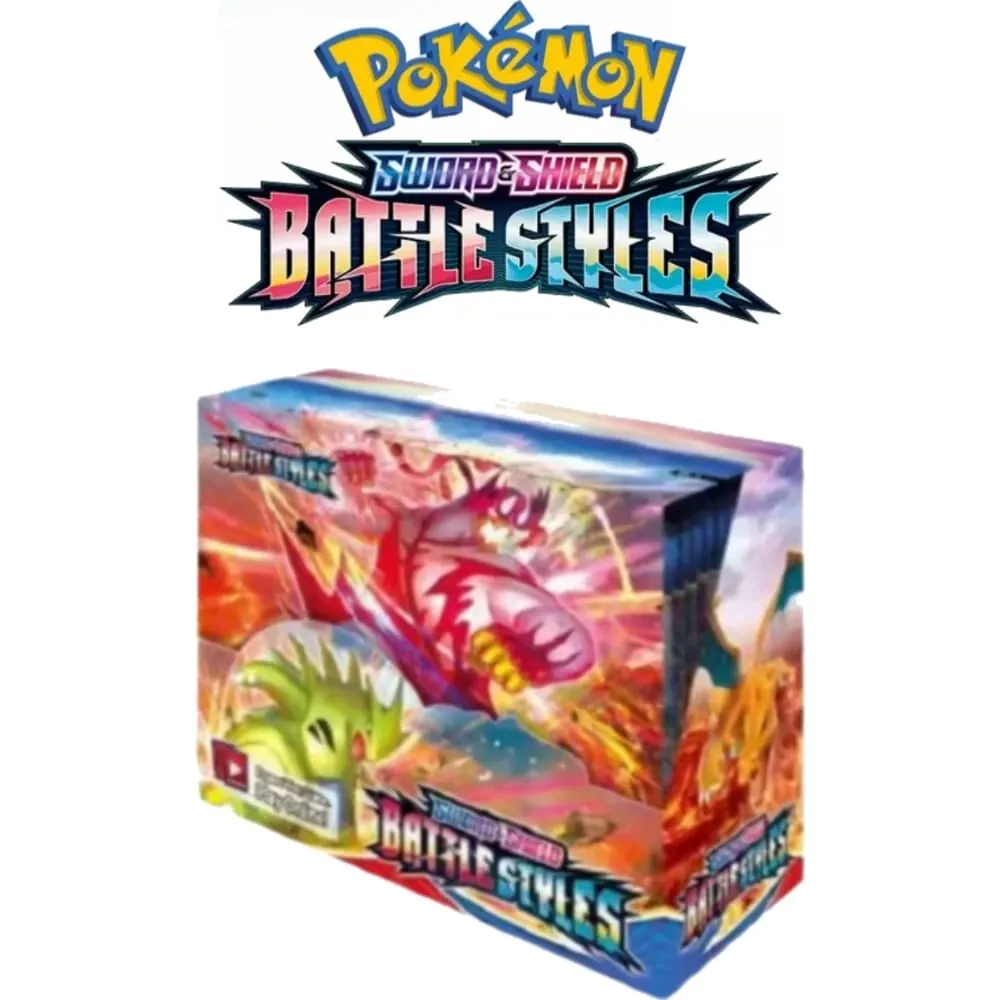 Pokémon TCG Sword & Shield Booster Box 360Pcs English Collectible Trading Cards Set Regalo ng Laruang Larong Anime para sa Mga Tagahanga ng Koleksyon ng Bata
