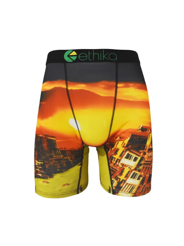 Soft Men's Boxer Shorts 1 Piece Kumportableng Pang-araw-araw na Kasuotang Panloob Makahinga Stretch Fit Polyester S-XXXL Magaan