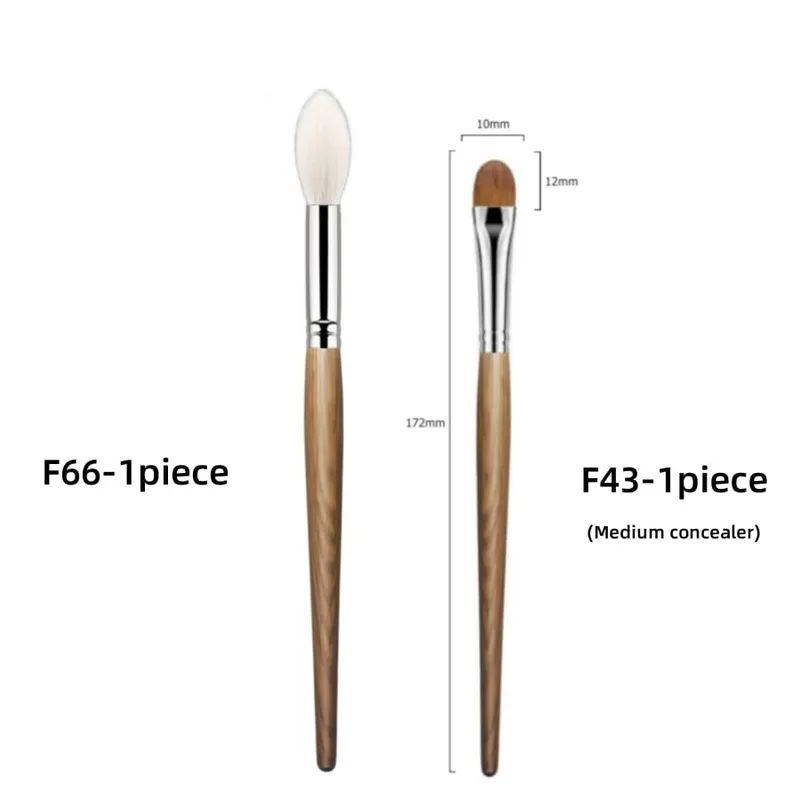 Tapered Highlighter Brush High Quality Natural Hair Face Setting Powder Blending Blusher Makeup Brushes