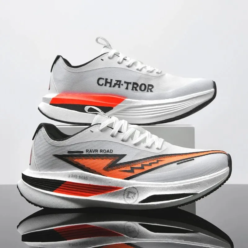 Running Shoes Men Marathon Sports Shoes CarbonBoard Shock-Absorbing HardWearing Comfortable Women Athletic Speciality Sneakers
