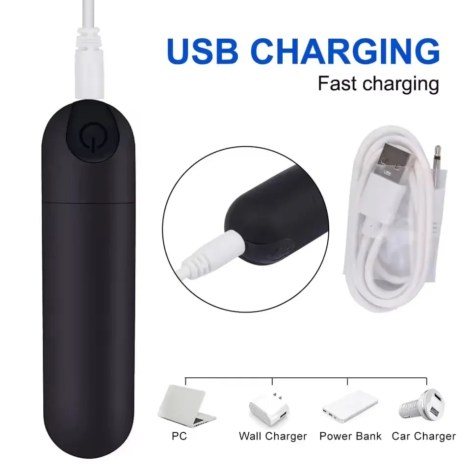 Mini Bullet Vibrator for Women Clitoris Stimulator G Spot Vagina Vibrating Egg Massager Female Dildo Masturbator Adult Sex Toys