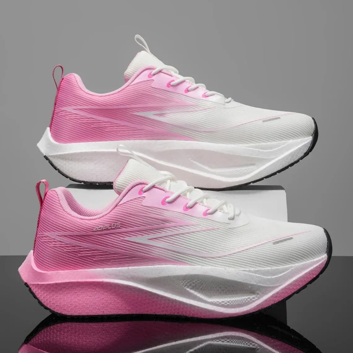 Men Women Carbon Plate Running Shoes Marathon Air Cushion Breathable Lightweight Athletic Walking Sports Sneakers