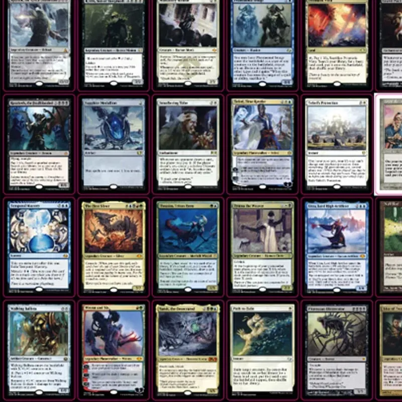 54 Pcs Black Core Cards P9 Dual Land Fetch Land Shock Lands Cards