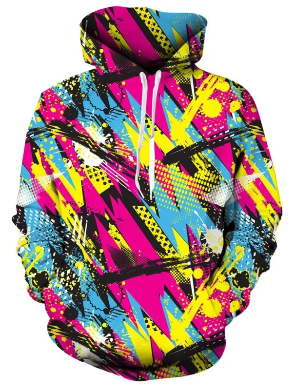 Funny Cartoon Pattern 3D Print Hoodies Men's Women's Hooded Sweatshirts Oversized Harajuku Pullover Tracksuit Coat Man Clothing