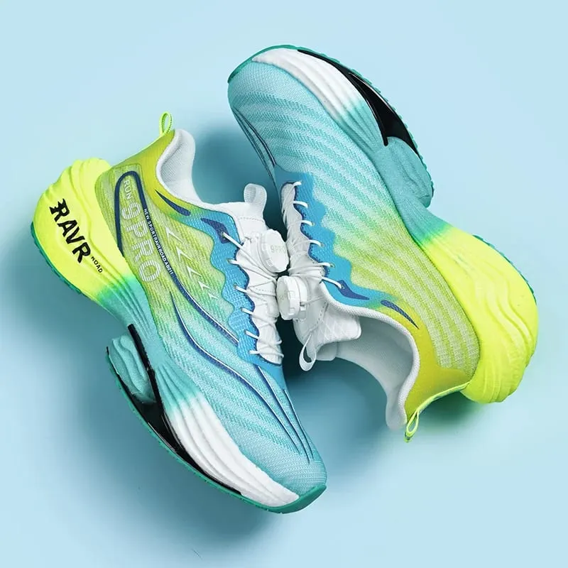 Men's New Sneakers Carbon Plate Cushioning Running Shoes 9PRO MAX Jogging Breathable Mesh Non-Slip Outdoor Shoes Off-road Shoes