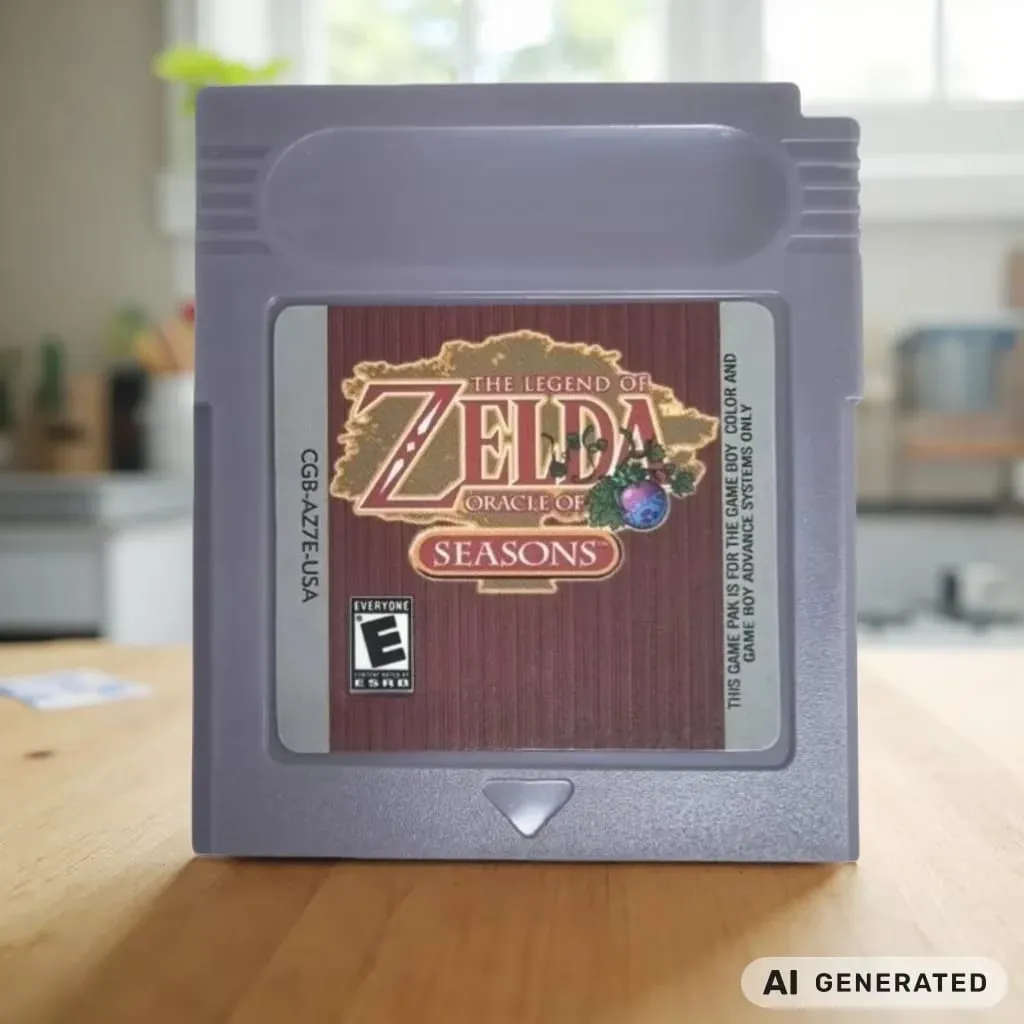 GBC Retro English Game Cartridges Legend of Zelda Awakening DX，Oracle of Seasons，Oracle of Ages，Dangan GB，Swordbird Song