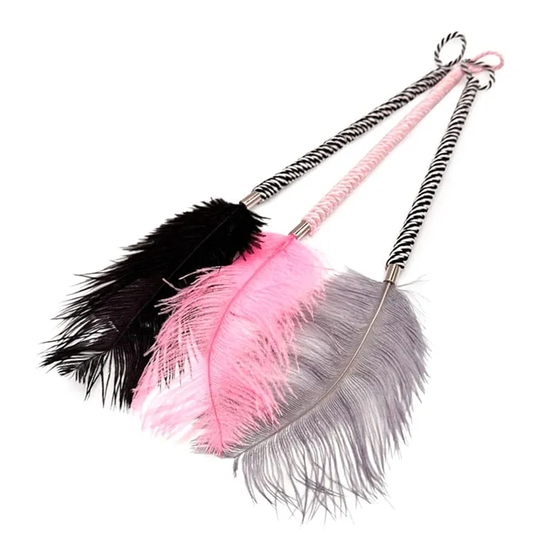Clitoris Tickle Feather Erotic Whip Spanking Adult Sex Toys For Women Product Teasering Nipple Erotic Accessory▪
