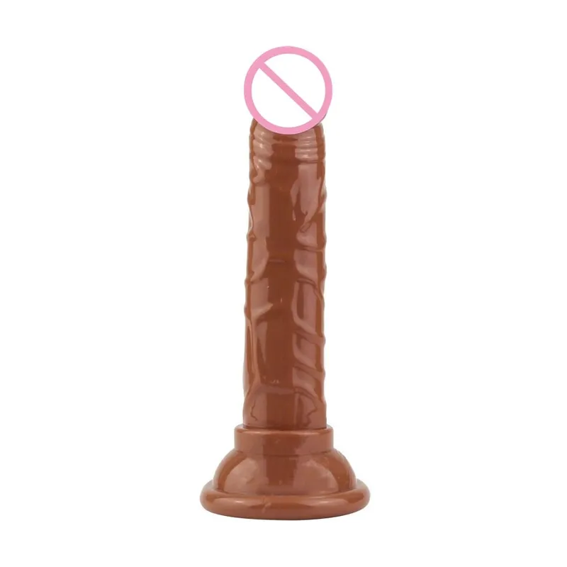 Realistic Dildo Strong Suction Cup Soft Crystal Jelly Dildo Penis Sex Toys for Woman Fake Dick Big Penis Anal Butt Plug Sex Shop