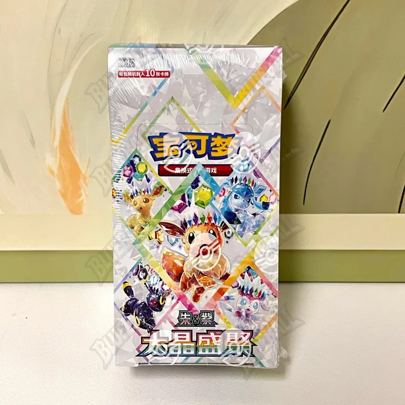 Pack de gemmes pokemon Violet écarlate Original Vol6, boîte fine TCG, cartes de combat à collectionner, Version chinoise simplifiée, jouets, cadeau