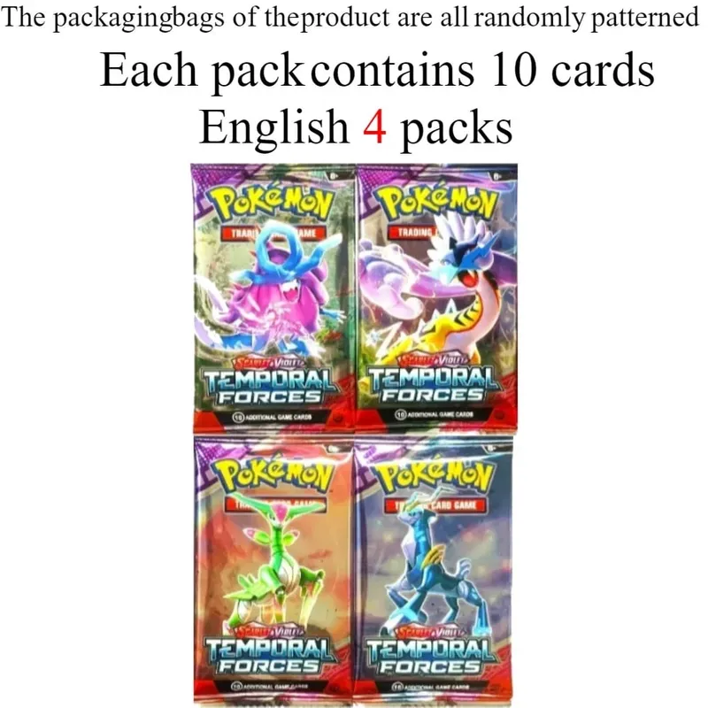 Pokemon Card Scarlet Violet Prismatic Evolutions English Booster 360Pcs Battle Trading Collection Game Cards 40 Per Box