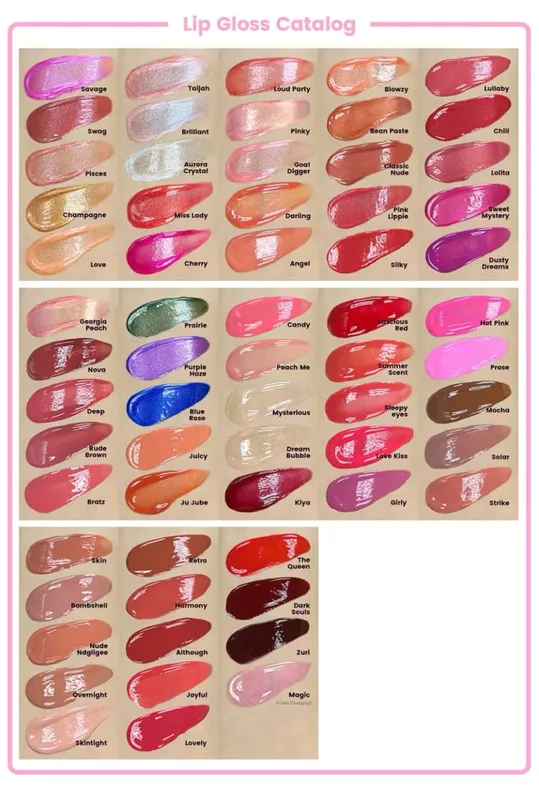 4 Buah/Kit Makeup Vegan Lip Gloss Matte Lipstik Lip Liner Masker Bibir Set Label Pribadi Logo Kustom Grosir