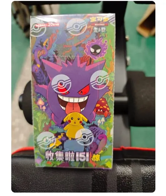 Original Genuine Pokemon Trading PTCG Cards Collect It 151shock Supplement Add Replenish Complement Package Collect Child Gift