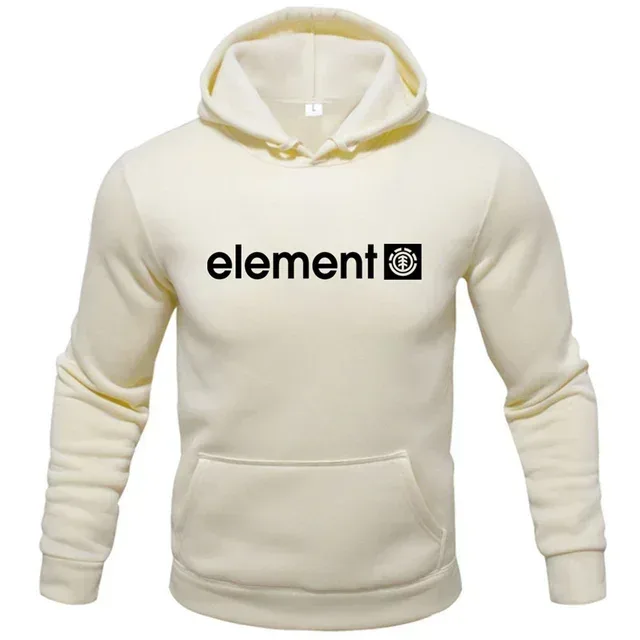 Spring Autumn Men's Hoodies Fleece Printing Sweatshirts Loose Casual Hooded Pullover Male Outdoor Sportwear Long Sleeve Tops