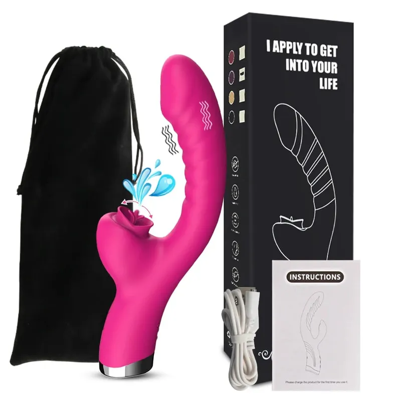 Sex Toy Sucking Vibrator For Women G Spot Clitoral Stimulator Dildo Nipple Female Masturbator Vibrators Vaginal Massage Stick