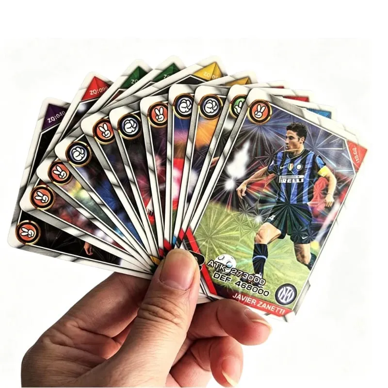 Football Star Trading Cards Box Soccer Player Collection Card Packs Sports Game Cards Fan Souvenir Birthday Gift for Boys — image 4