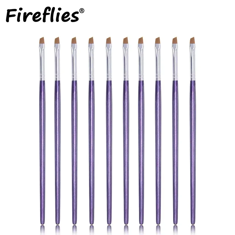Upgrade Blade Eyeliner Brush Ultra Thin Flat Fine Eye Liner Makeup Brushes Flat Eyeliner Brush Eyebrow Make Up Tool
