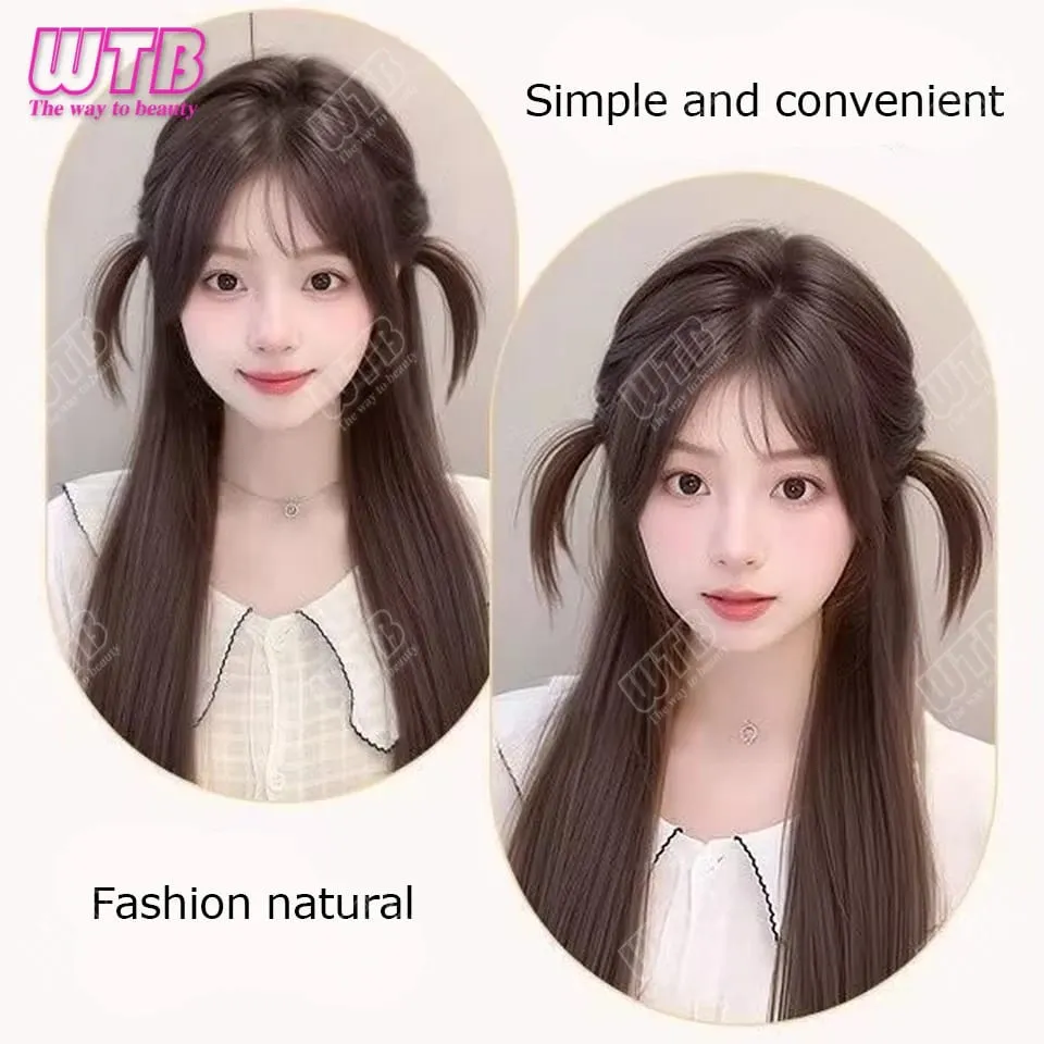 Synthetic Hair Accessories Wig Hair Accessories Cute Headdress Natural Fluffy Braided Modeling Dress up Fake Braids Wig