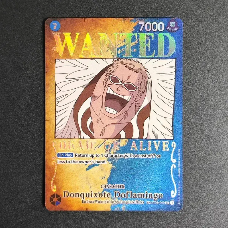 Proxy ONE PIECE CARD Luffy Shanks ACE Roger Teach Kaido Character Card Wanted Alternate Art English Collection Anime Cards