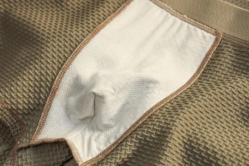 4pcs Men's Boxer Shorts Ice Silk Underwear Underpants Cool Breathable Sexy Slim Panties Mesh Lingerie