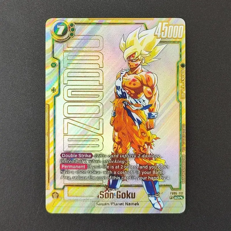 DIY Dragon Ball Super Son Goku FB05-119 Gogeta FB06-097 Broly FB06-120 Super Alternate Art Manga English TCG Anime Cards