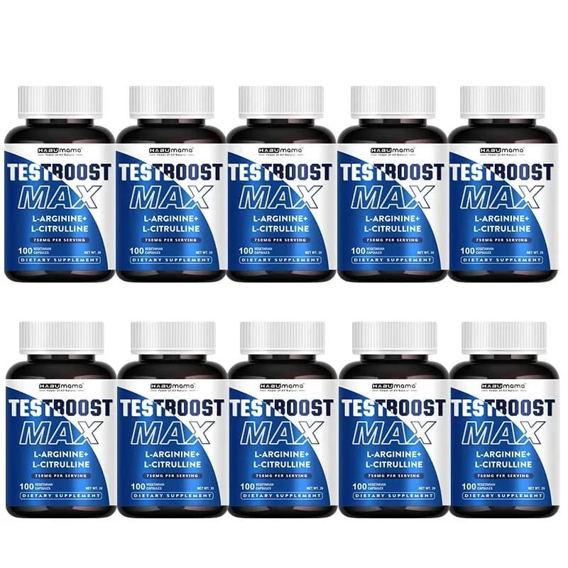 100 tablet na Panlalaking Supplement na may L-arginine L-citrulline Stamina & Energy Vegan | Maingat na Barko — image 6