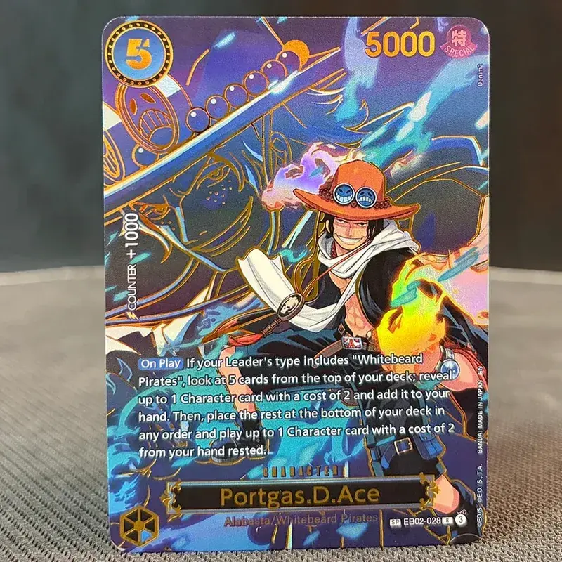 SP Gold Stamping Buggy Perona Mihawk Sabo Ace Luffy Zoro-juurou Sanji Newgate Nami Hancock Hiyori ONE PIECE Proxy Cards