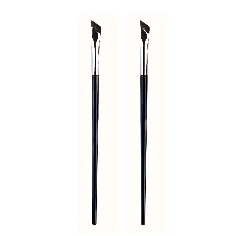 2/5pcs Upgrade Blade Eyeliner Brush Ultra Thin Fine Angle Flat Eyebrow Brush Under The Eyes Place Precise Detail Brush Brush
