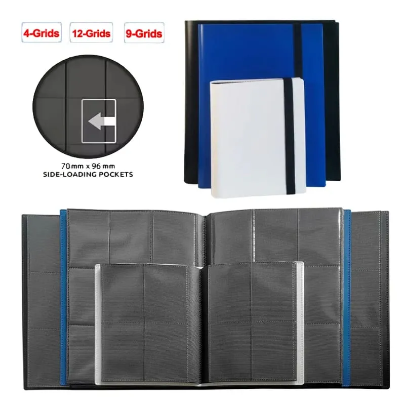160/360/480/540 Cards Capacity Pocket Holder Binders Albums For Game Card Book Sleeve Holder Large-capacity Card Binder Notebook