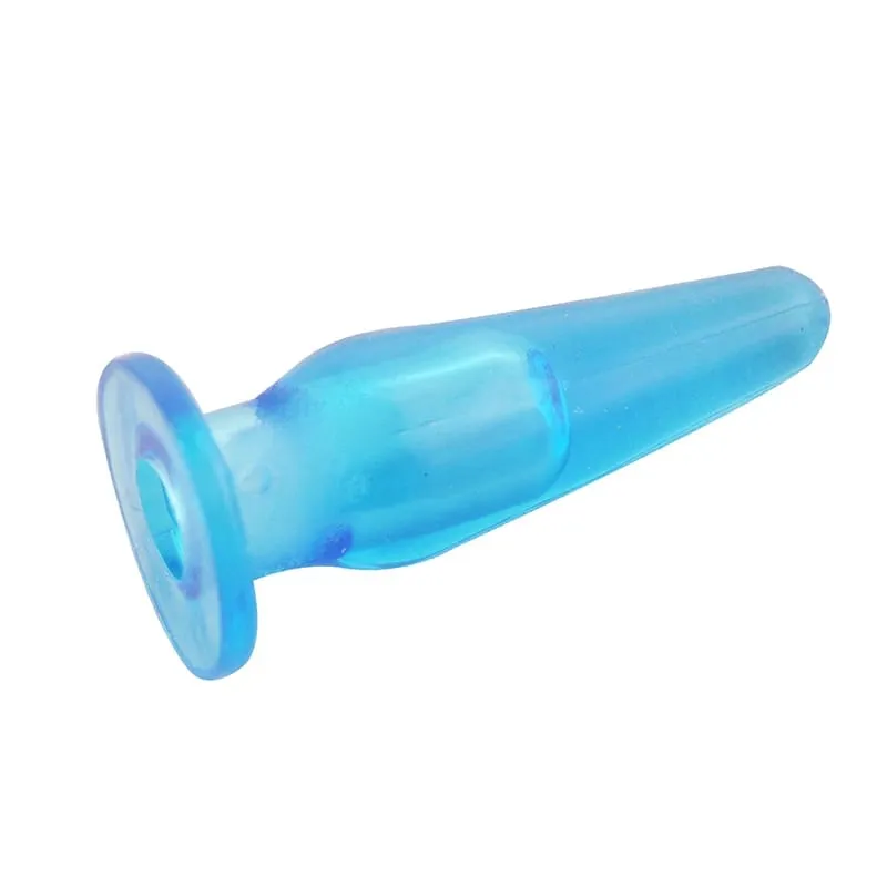 Tiny Anal Plug Finger Sleeve Sex Toys Anus Stopper Butt Plug Jelly Waterproof Beginner First Try Product Couples Lover Games