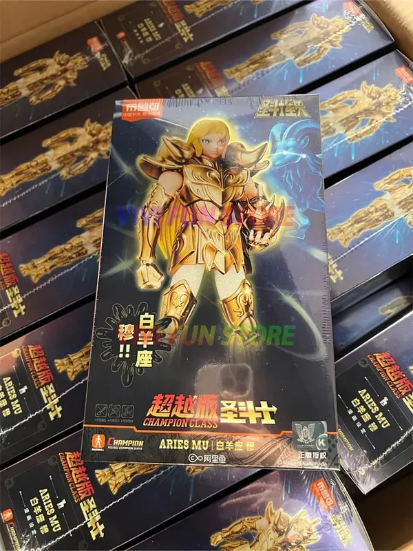 In Stock BLOKEES Saint Seiya CLASSIC CLASS Gold Saint Virgo Shaka Pisces Aphrodite Andromeda Cygnus EX Gold Assembled Model Toys