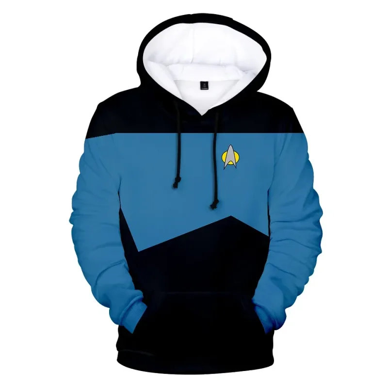 Hot Movie Star Trek 3D Print Sport Hoodies Sweatshirt Fashion Long Sleeve Clothes Cosplay Men/Women Streetoutdoor Clothing Top