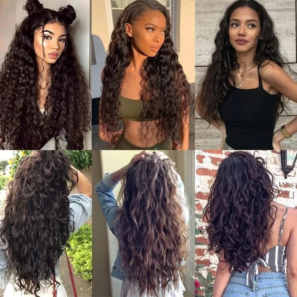 24Inch Synthetic Long Kinky Curly Hair High Temperature Corn Wave Hair Extension Clip in Fiber Hairpieces for Women