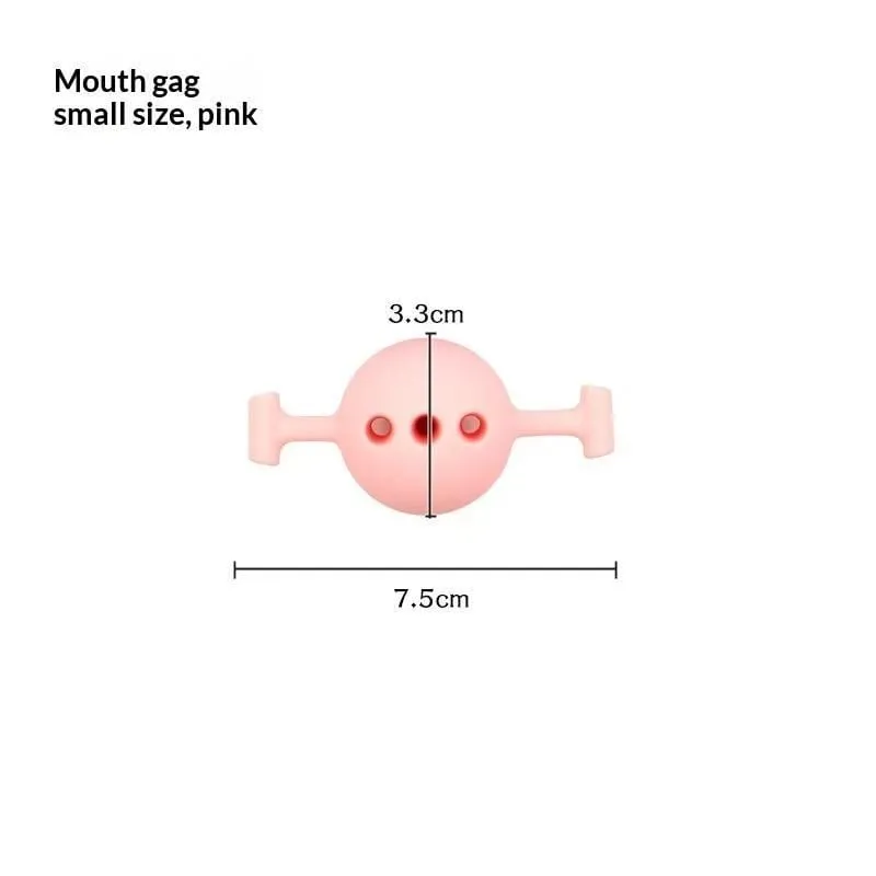 New Open Mouth Gag Adult Slave Toy Sex BDSM Bondage Plug Adult Mouth Ball Exotic Accessories Adult Games Sex For Couples