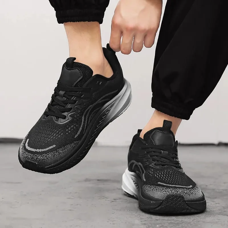 Outdoor Men's Casual Sneakers Minimalist Barefoot Shoes Running Shoes Lightweight Breathable Zero Soles Wide Toe Walking Shoes