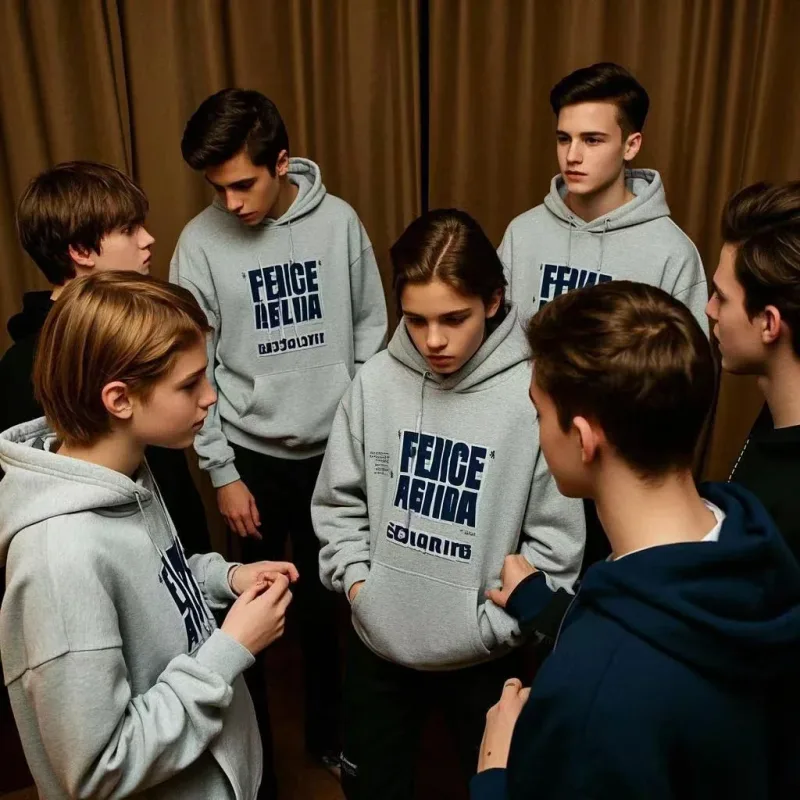 Customized Your Brand Logo DIY Design 600GSM Mens Hoodies High-quality Women Sweatshirt Solid Color Cotton Loose Streetwear