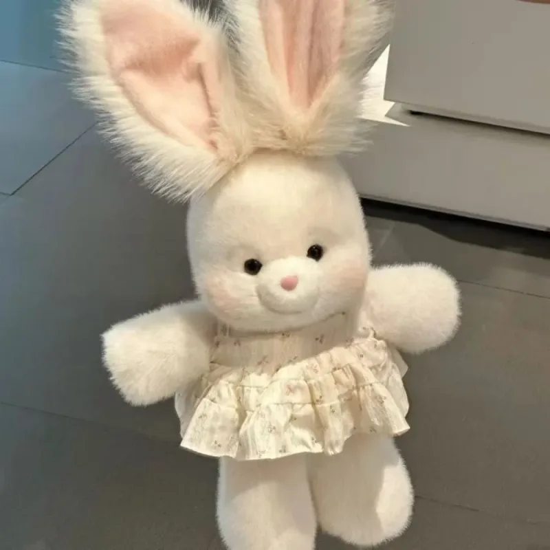 New Durable High Quality Portable Design Soft Rabbit Animal Pillow Emotional Support 17.7inch Cute with Long Ear
