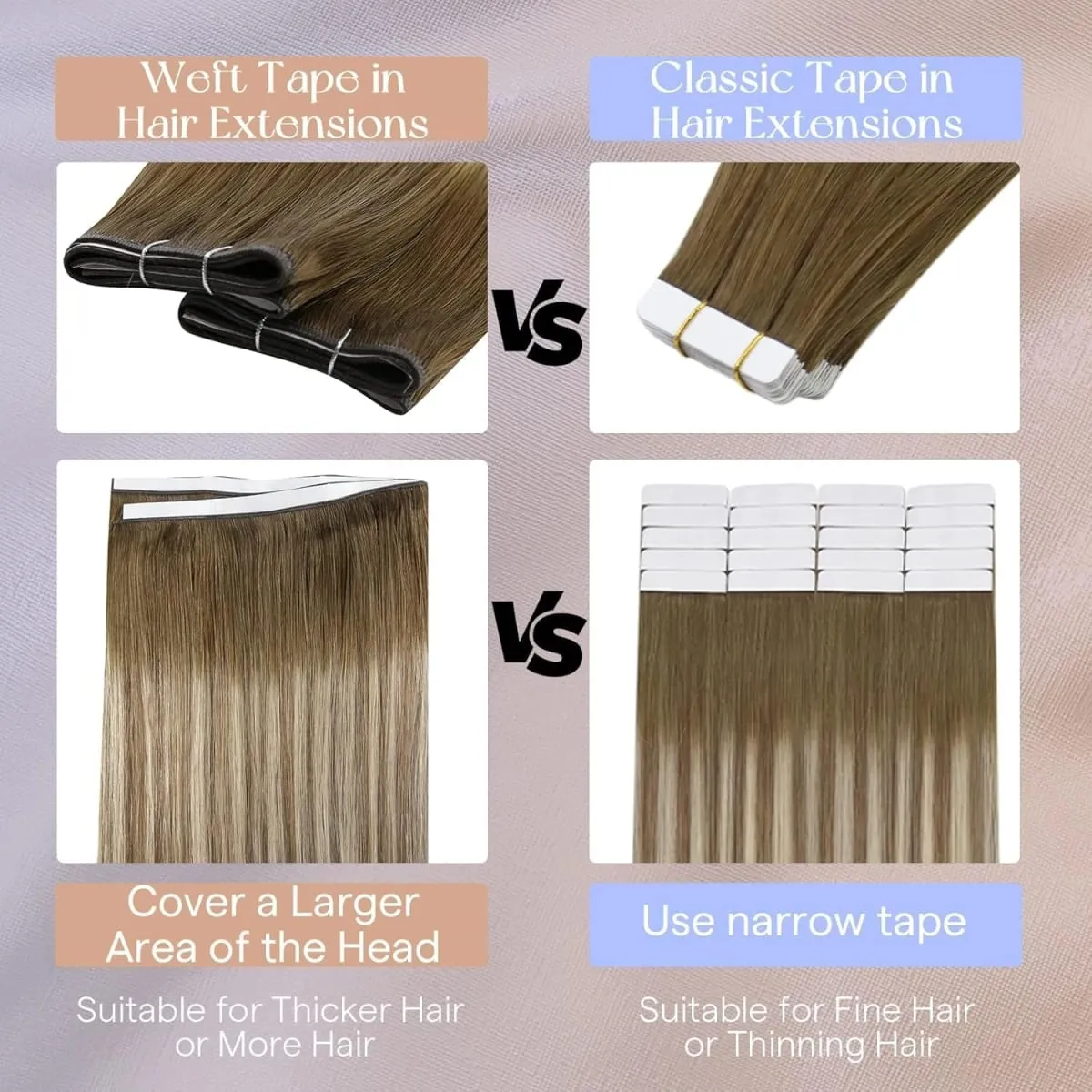 Full Shine One Piece 50G Genius Tape In Hair Extensions 100% Remy Human Hair Invisible Skin Weft Thick Ends For Women