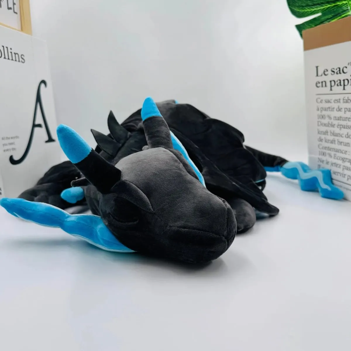 New Large 48cm Blue Sleeping Charizard Plush Doll Toys Super Soft Pokemon Stuffed Animal Anime Plush Pillow Floor/Sofa Cushion