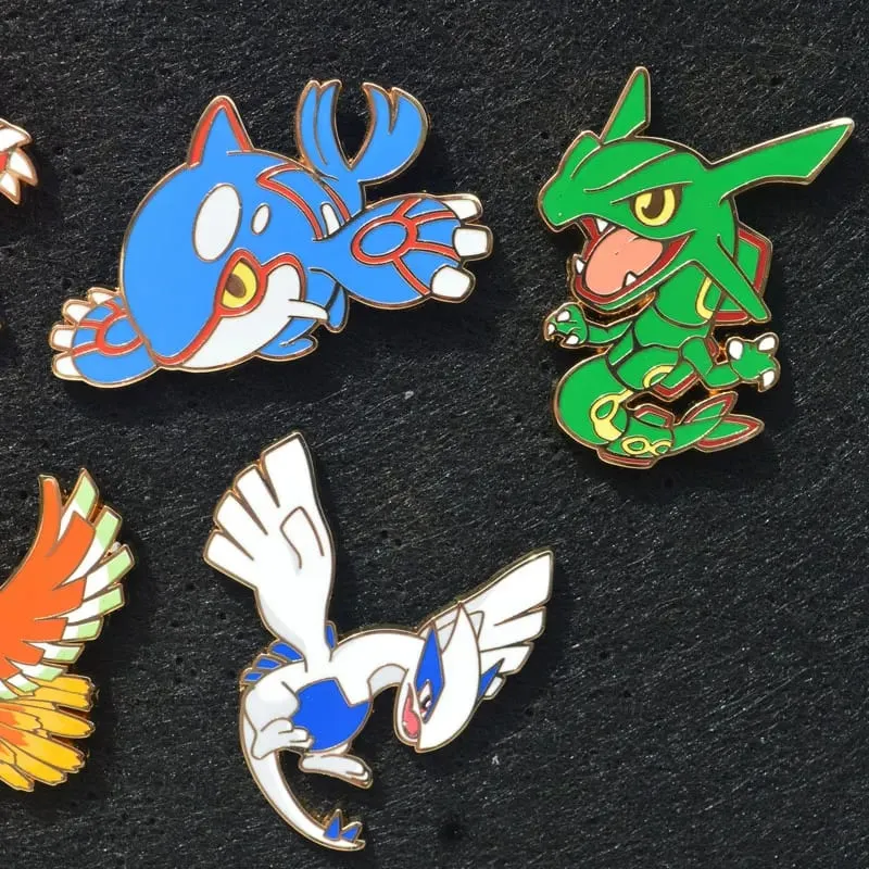 Pokemon Enamel Pin Anime Badges Cute Anime Games Brooch Lapel Pins for Backpacks Clothes Jewelry Souvenir Gifts for Friends