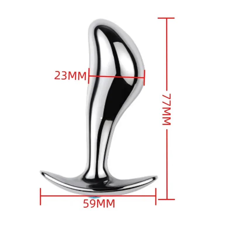 Perline anali in metallo di piccole dimensioni Butt Plug Mini Arcobaleno Butt plug in oro rosa Gioielli in cristallo Trainer Dildo anale Masturbazione Giocattolo del sesso