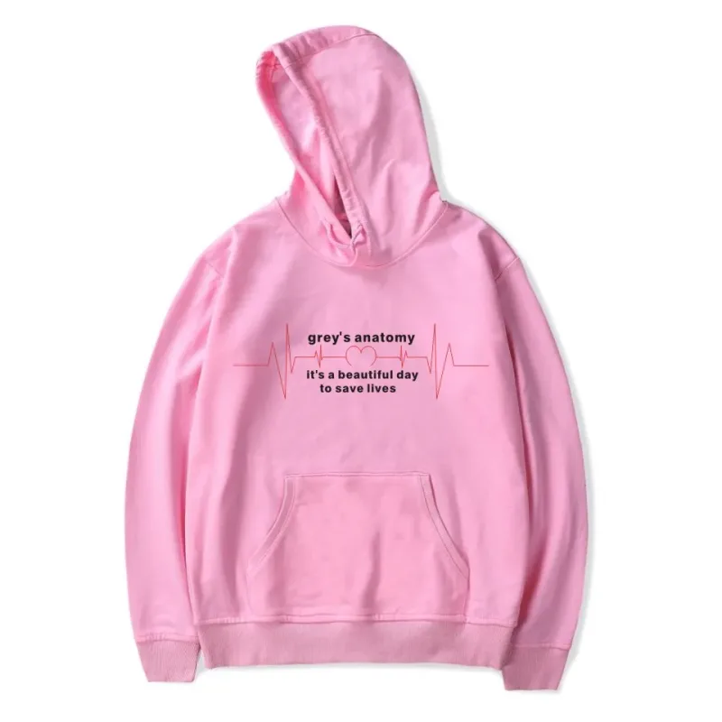 Harajuku Gray's Anatomy Tumblr Greys Anatomy printed Hoodies Sweatshirts Men/Women Comfortable Sweatshirt Adult/Child Pullovers