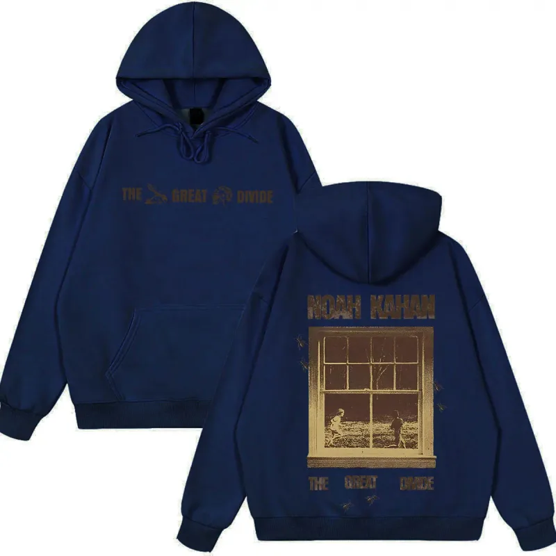 Noah Kahan The Great Divide Tour 2026 Graphic Hoodie Men Women Fashion Pullover Loose Casual Hip-hop High Quality Sweatshirts