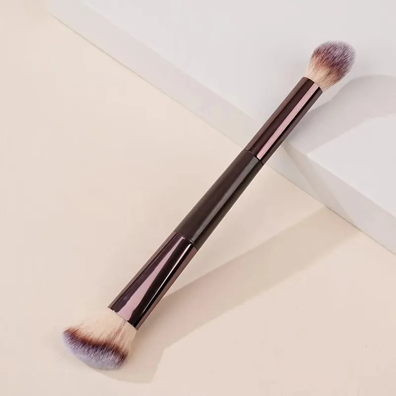 1pc Retractable Blush Brush Kabuki Foundation Brush Soft Fluffy Powder Contour Makeup Brushes Portable Makeup Tools